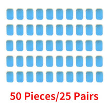 Load image into Gallery viewer, 50Pcs Hydrogel Sticker Patch For ABS EMS Abdominal Stimulator Hip Trainer Toner Trimmer Belt Replacement Pads Vibration Fitness