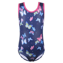 Load image into Gallery viewer, BAOHULU Teens Sparkly Sleeveless Leotard for Girls Child Gymnastics Costume Jumpsuit with Cartoon Pattern Kids Dance Wear