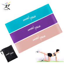 Load image into Gallery viewer, Yoga Resistance Loop Bands Elastic Fitness Gum Expander Bands Outdoor Home Exercise Training  Workout Equipment Booties Bands
