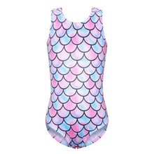 Load image into Gallery viewer, BAOHULU Teens Sparkly Sleeveless Leotard for Girls Child Gymnastics Costume Jumpsuit with Cartoon Pattern Kids Dance Wear
