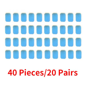 50Pcs Hydrogel Sticker Patch For ABS EMS Abdominal Stimulator Hip Trainer Toner Trimmer Belt Replacement Pads Vibration Fitness