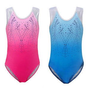 2018 Toddler & Teens Girls Ballet/Skate Gymnastics Leotard/Unitards Sleeveless Children Dancewear 5-14Years